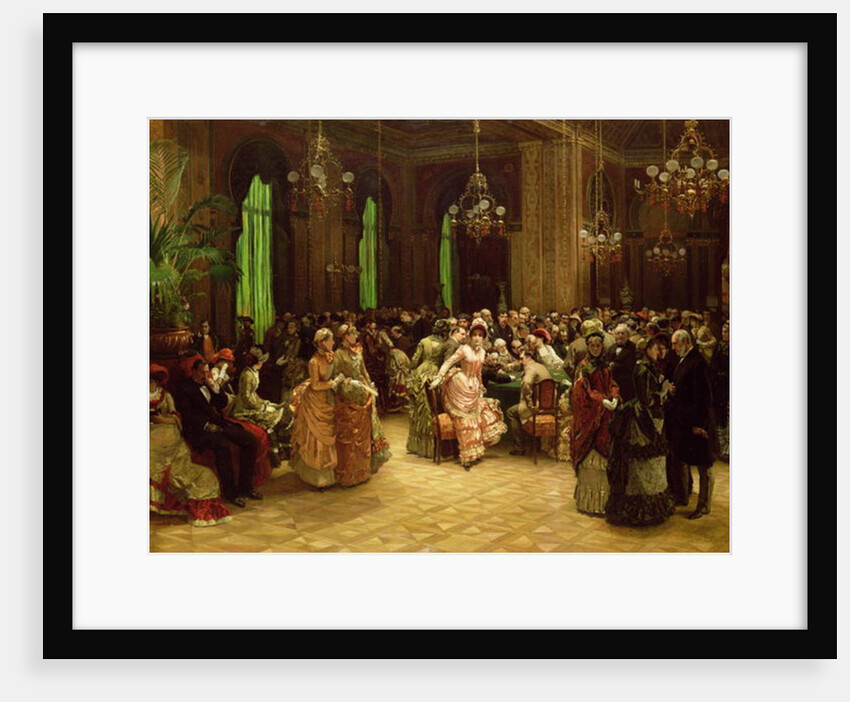 The Casino, Monte Carlo, 1884 by Christian Ludwig Bokelman