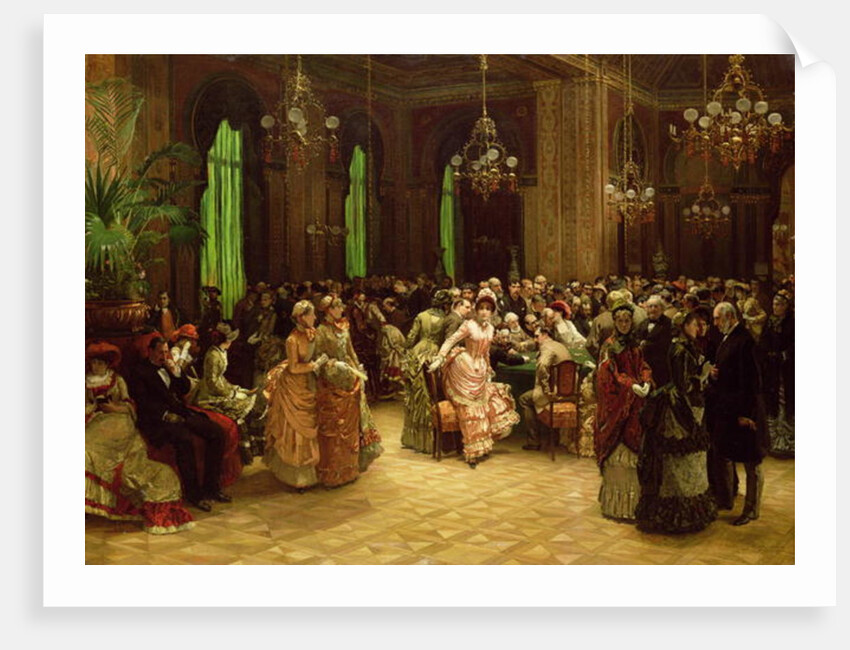 The Casino, Monte Carlo, 1884 by Christian Ludwig Bokelman
