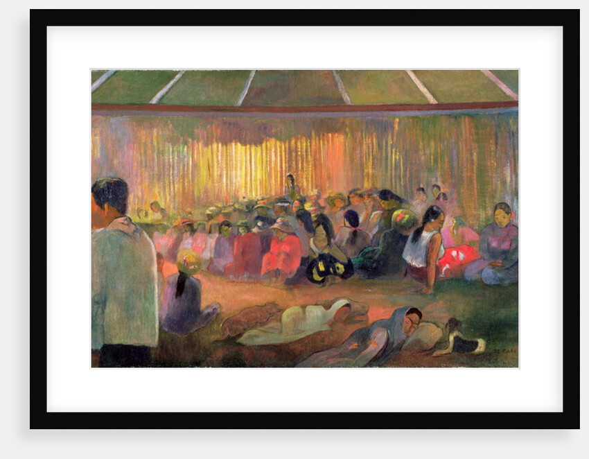 Te Fare Hymenee, 1892 by Paul Gauguin
