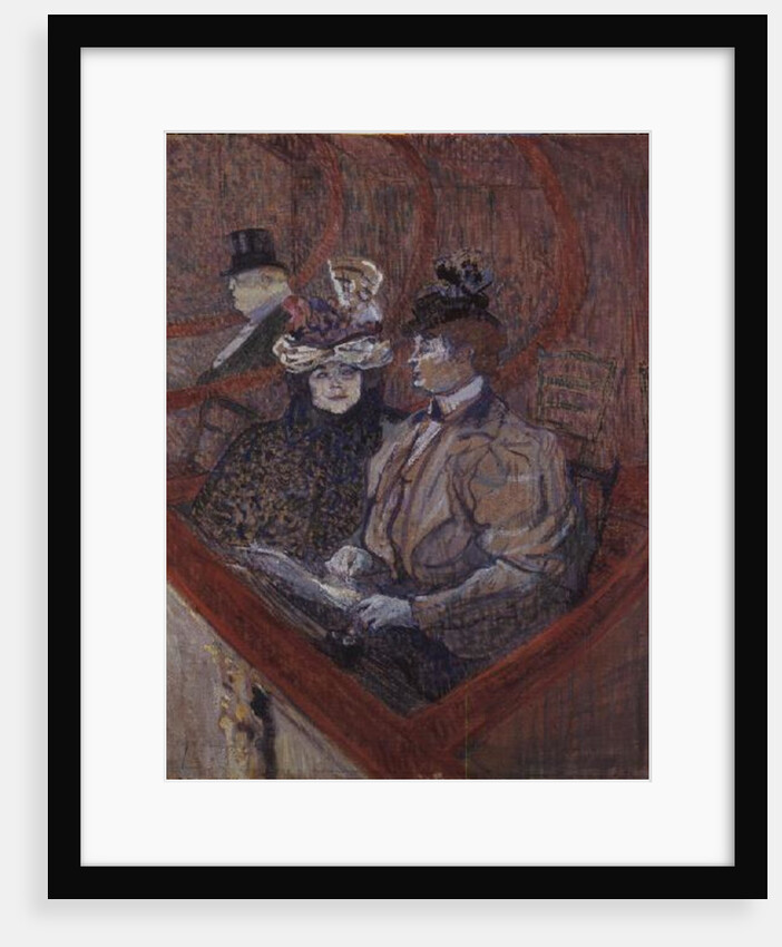 Study for La Grande Loge, 1896 by Henri de Toulouse-Lautrec