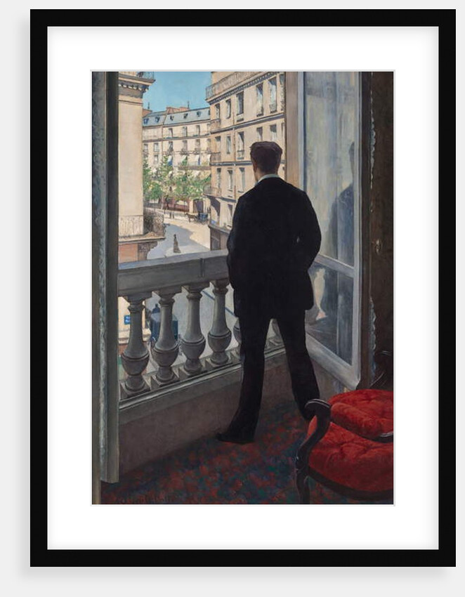 Man at the Window, 1875 by Gustave Caillebotte