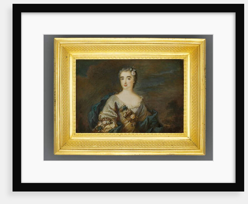 A lady called Louise-Jeanne de Durfot, Duchesse de Mazarin et de la Meilleraye, c.1750 by French School