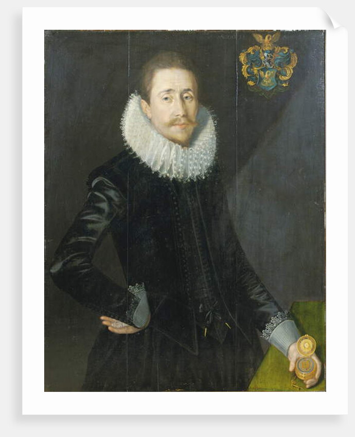 Portrait of Bocke Jochems Hoppers, 1622 by Jan De Salle