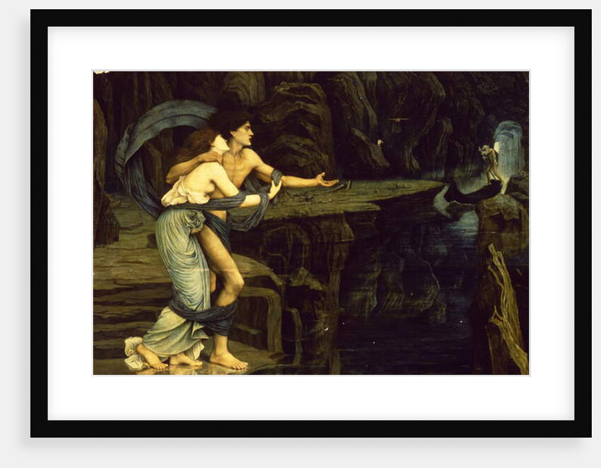 Orpheus and Eurydice on the Banks of the River Styx, 1878 by John Roddam Spencer Stanhope