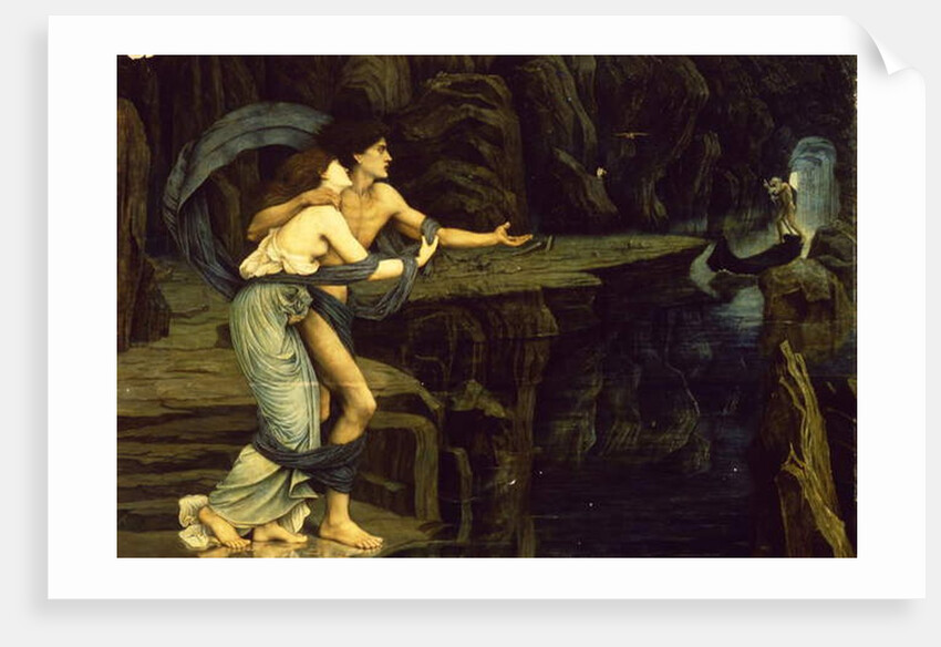 Orpheus and Eurydice on the Banks of the River Styx, 1878 by John Roddam Spencer Stanhope