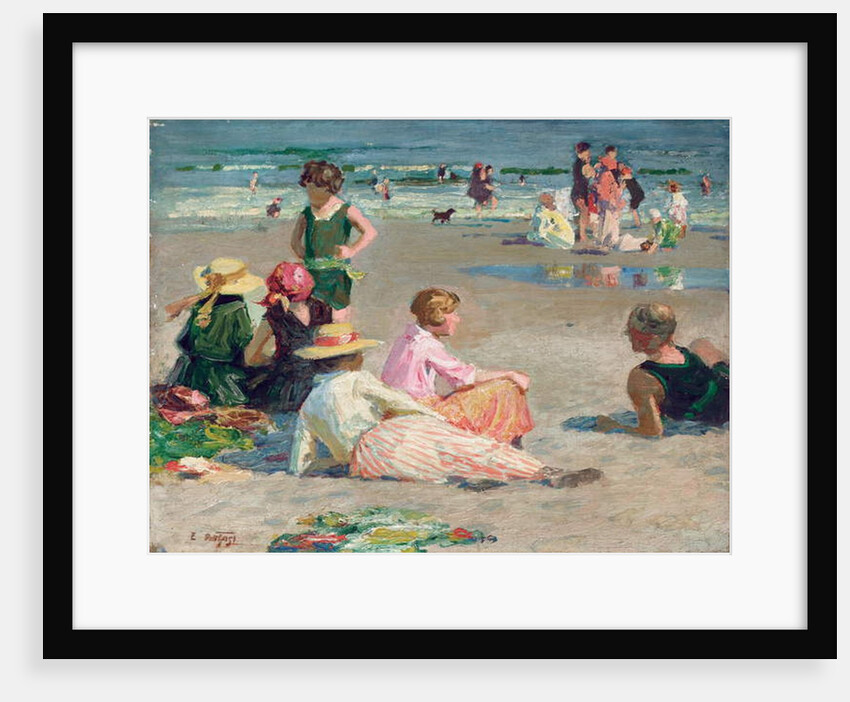 Manhattan Beach by Edward Henry Potthast