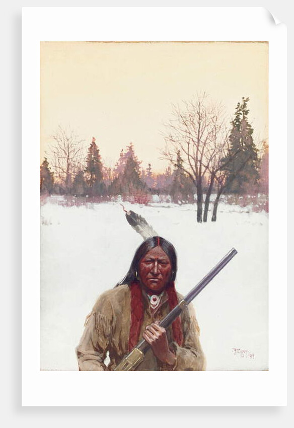 Hunter, 1899 by Henry Francois Farny