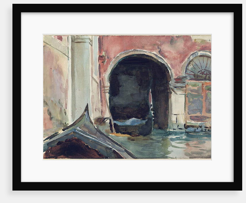 Venetian Canal by John Singer Sargent