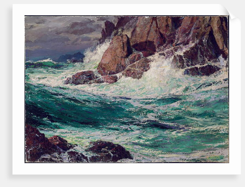 Stormy Seas, 1923 by Edward Henry Potthast