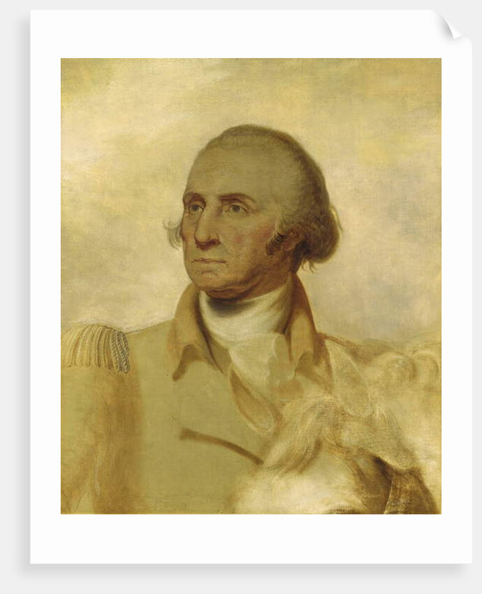 Sketch for a Portrait of George Washington by Rembrandt Peale