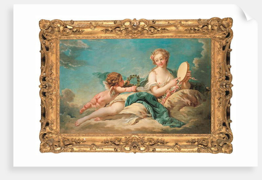 Clio, the Muse of History and Song, 1758 by Francois Boucher