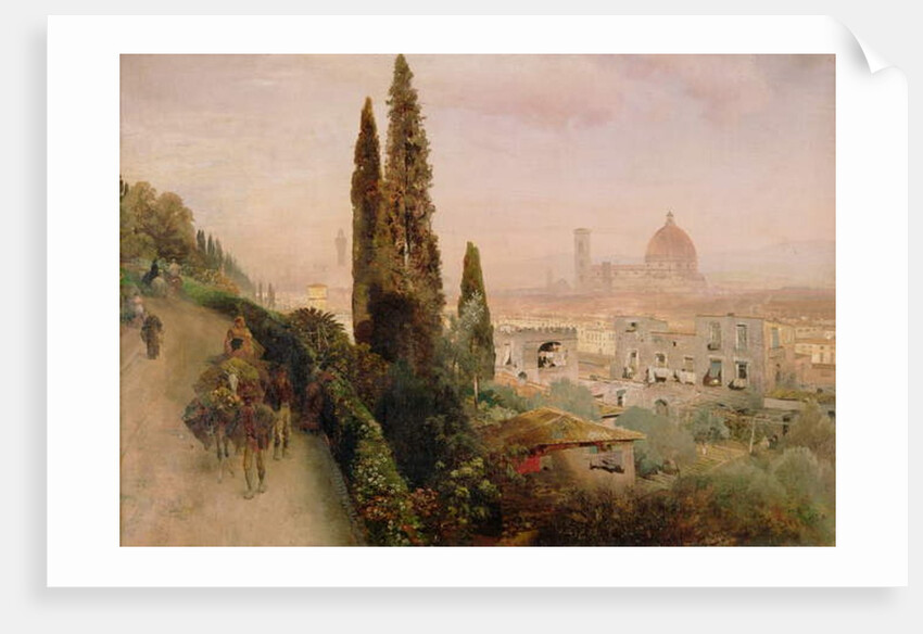 Florence by Oswald Achenbach