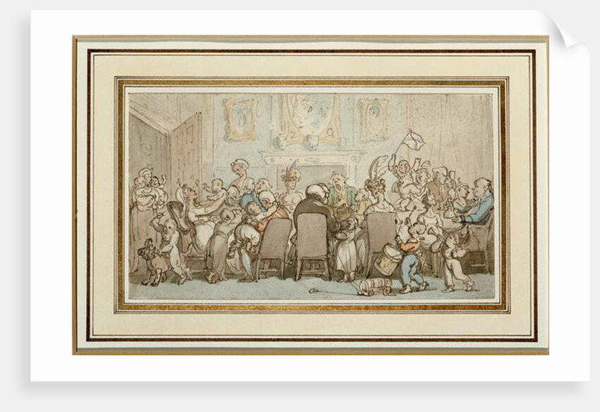 The Breedwell Family, 1807 by Thomas Rowlandson