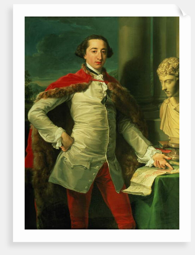 Portrait of a Gentleman by Pompeo Girolamo Batoni