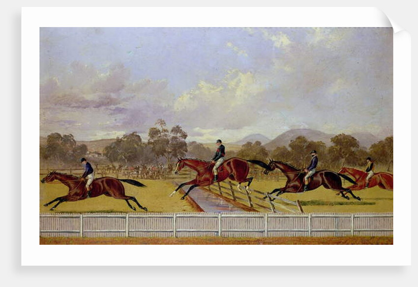 A Steeplechase by Samuel Henry Alken