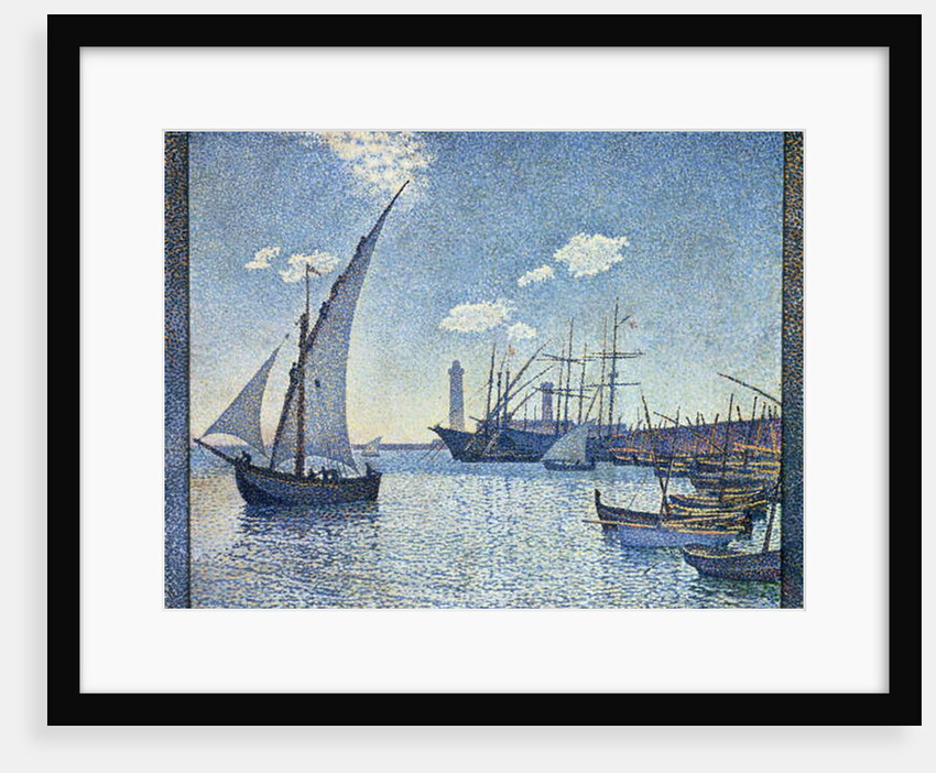 Port de Cette, Les Tartanes, 1892 by Theo van Rysselberghe