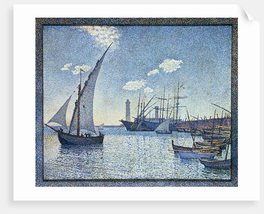 Port de Cette, Les Tartanes, 1892 by Theo van Rysselberghe
