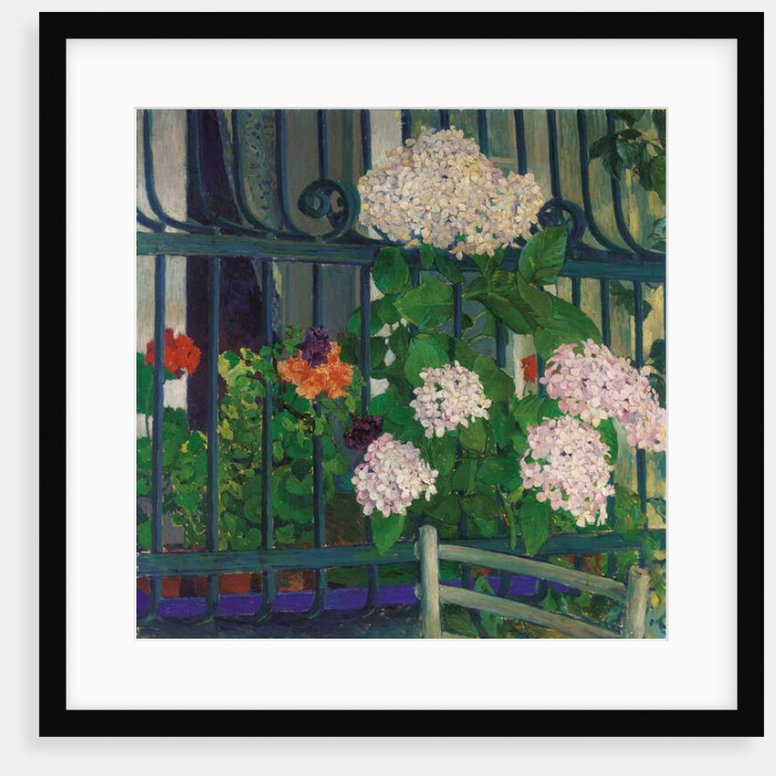 Geranium; Geranien by Koloman Moser