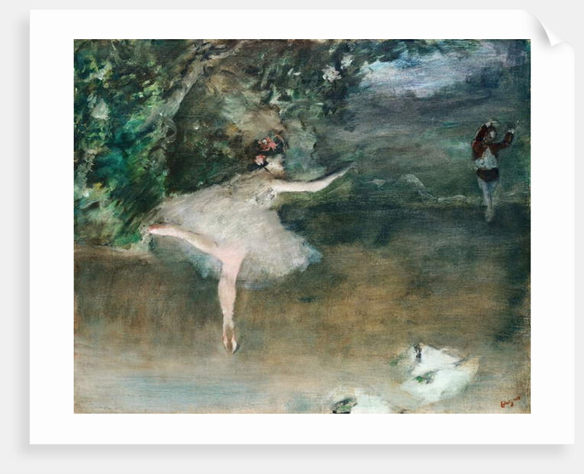 Les Pointes, c.1877-1878 by Edgar Degas
