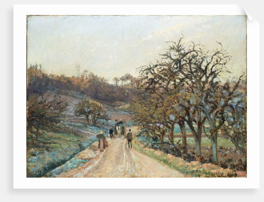 Orchard near d'Osny, Pontoise, 1874 by Camille Pissarro