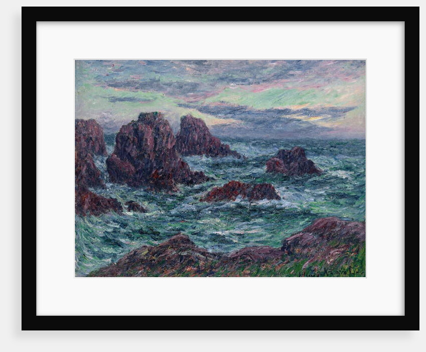 The Evening at Ouessant; Le Soir a Ouessant by Henry Moret