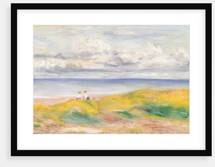 On the Cliffs; Sur la Falaise, 1880 by Pierre Auguste Renoir