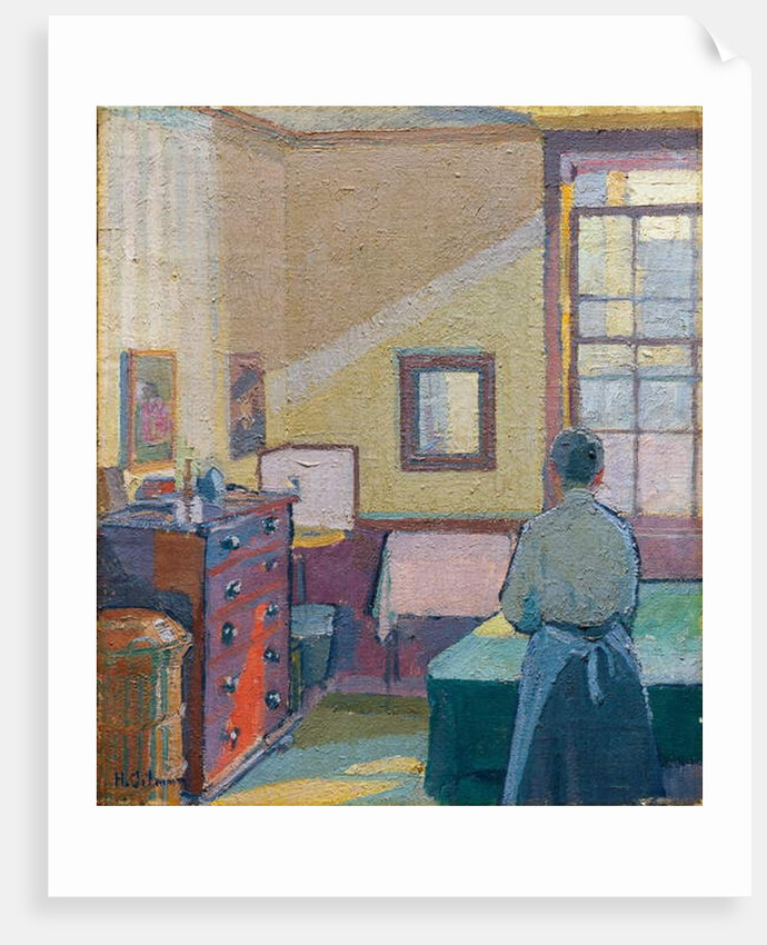 Interior, 1917 by Harold Gilman
