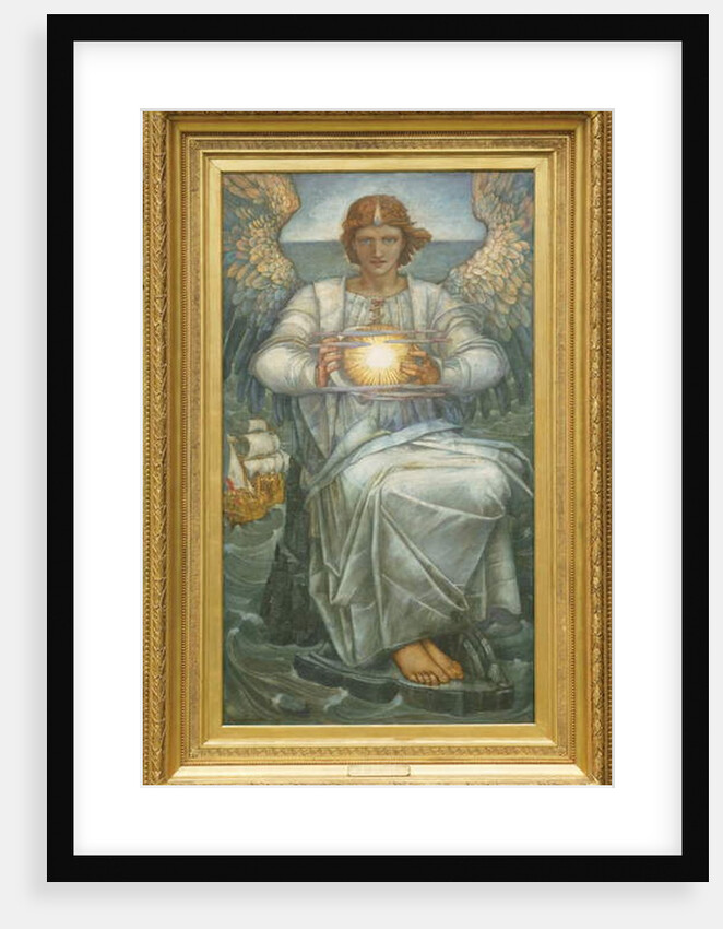 The Angel of the Sea, 1906 by Edward Reginald Frampton