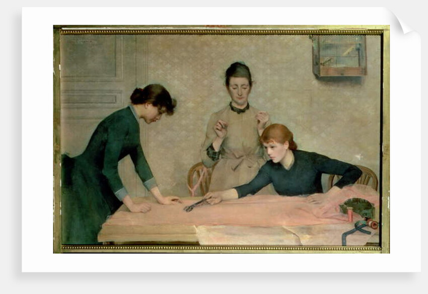 The Sewing Class by Alix d' Anethan
