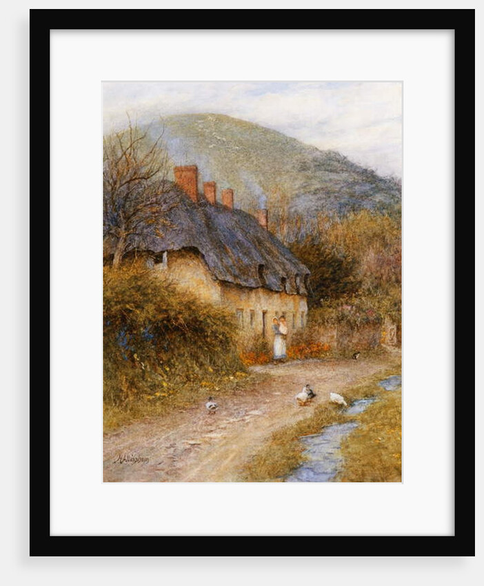 At Symondsbury near Bridport, Dorset by Helen Allingham