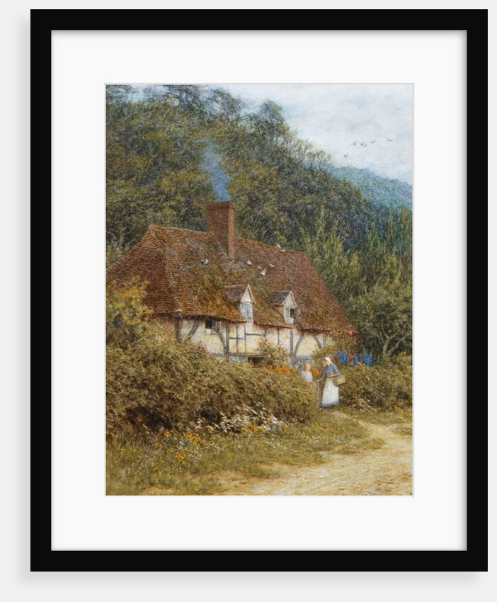 A Cottage near Witley, Surrey by Helen Allingham