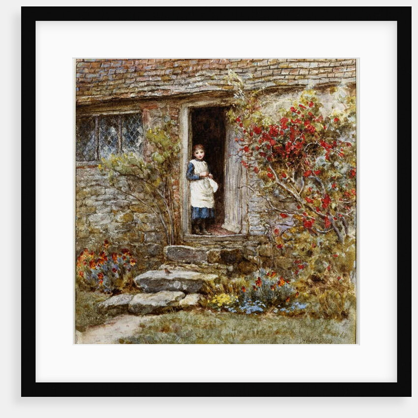 Corcorus Japonica by Helen Allingham