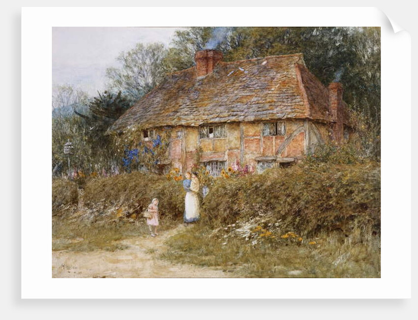 Old Surrey Cottage by Helen Allingham