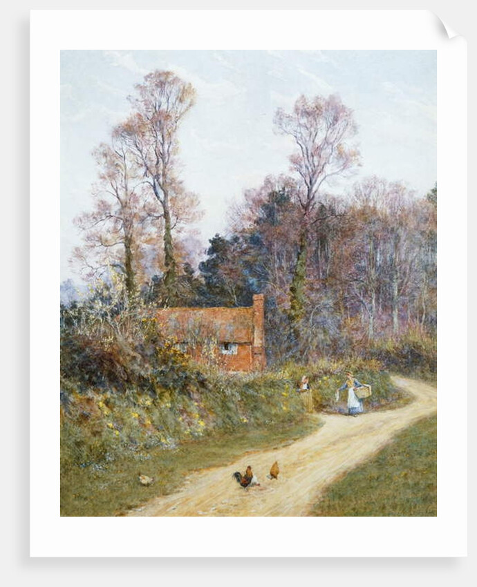 In a Witley Lane by Helen Allingham