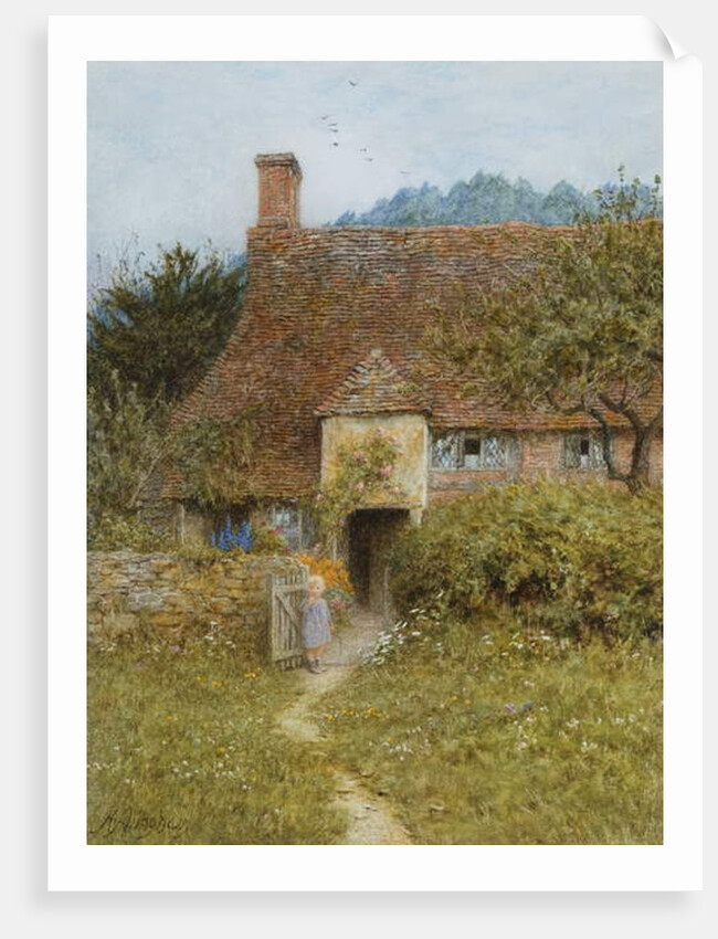 Old Cottage, Witley by Helen Allingham