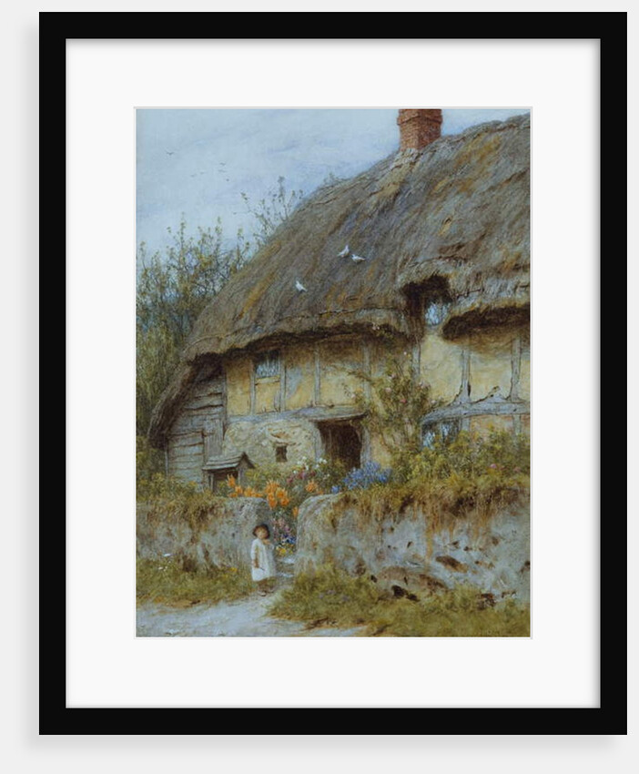 A Berkshire Cottage by Helen Allingham