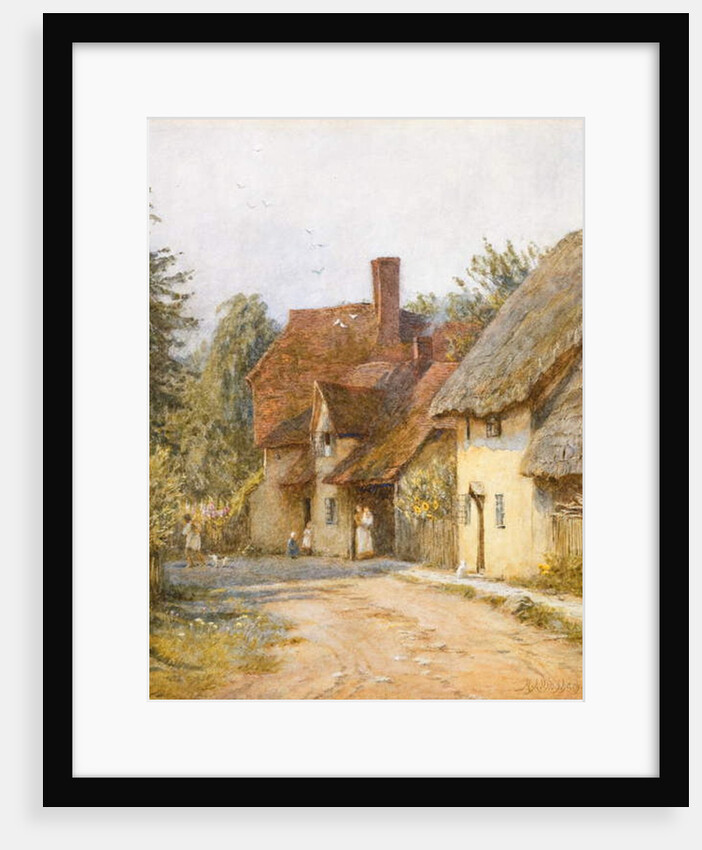 East Hagbourne, Berkshire by Helen Allingham