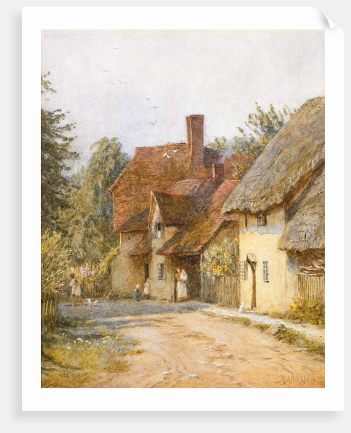 East Hagbourne, Berkshire by Helen Allingham