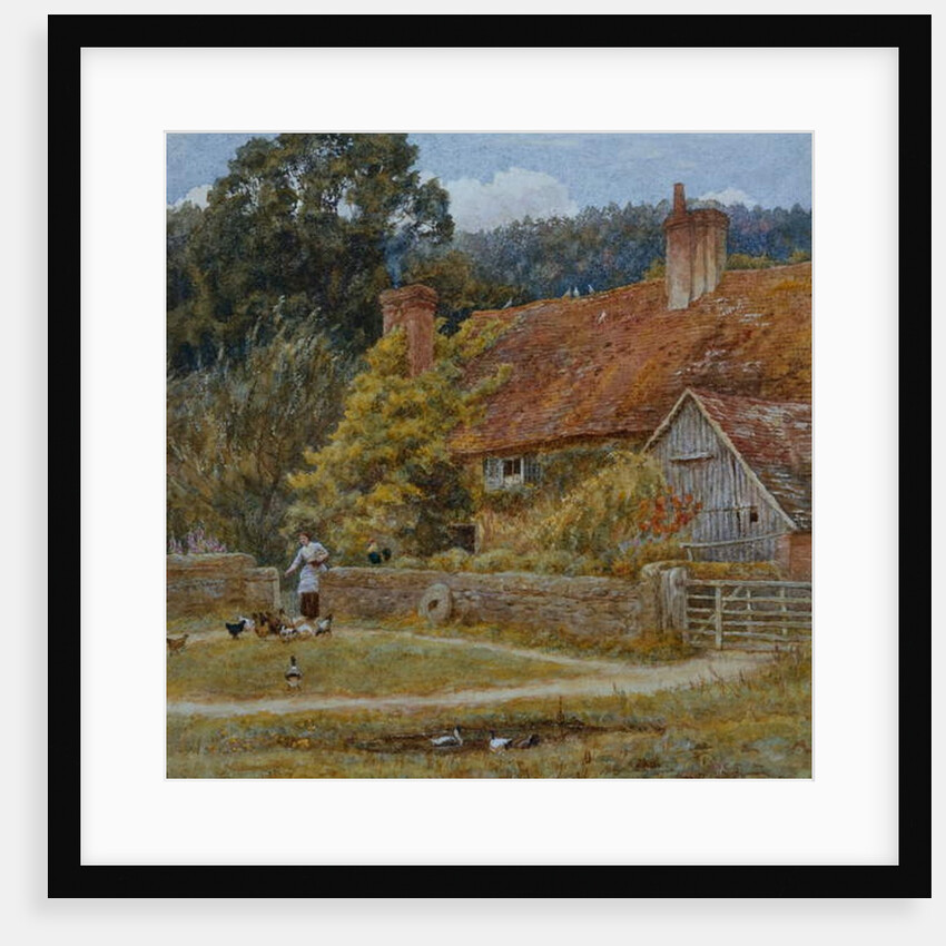 Netley Farm, Shere, Surrey by Helen Allingham
