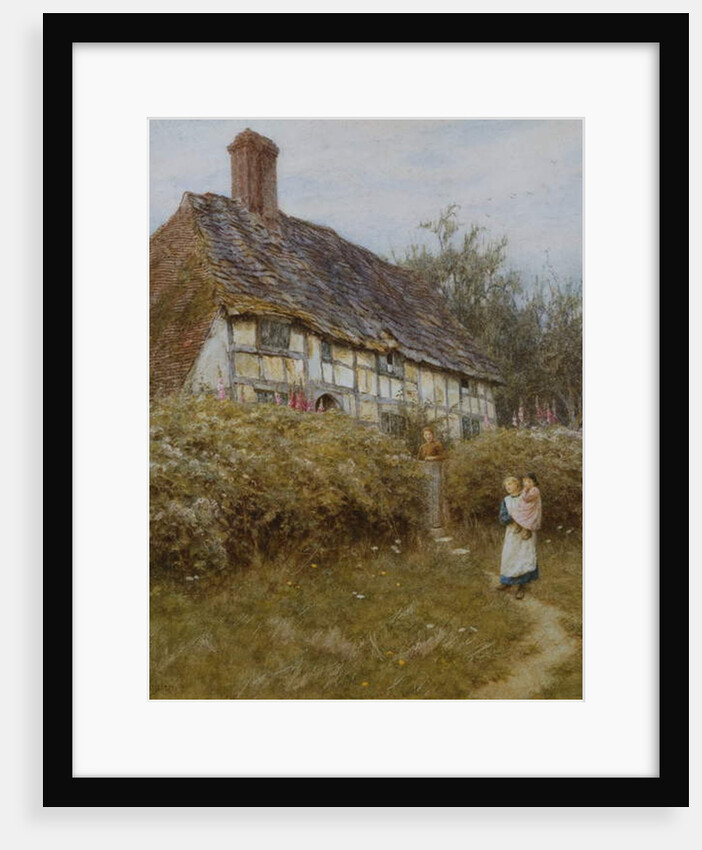The Priest's House, West Hoathly by Helen Allingham
