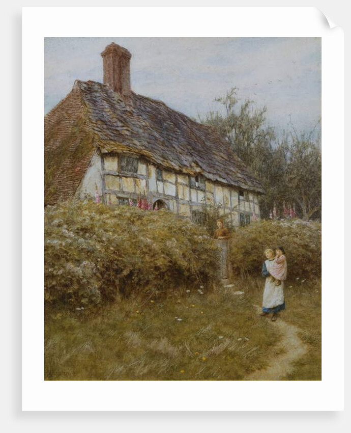 The Priest's House, West Hoathly by Helen Allingham