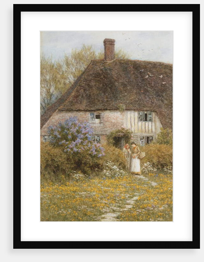 A Kentish Cottage by Helen Allingham
