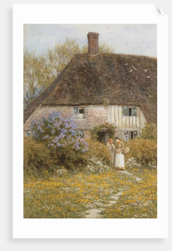 A Kentish Cottage by Helen Allingham