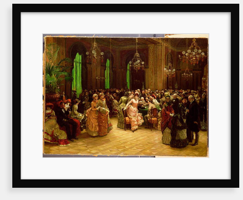 The Casino, Monte Carlo, 1884 by Christian Ludwig Bokelman