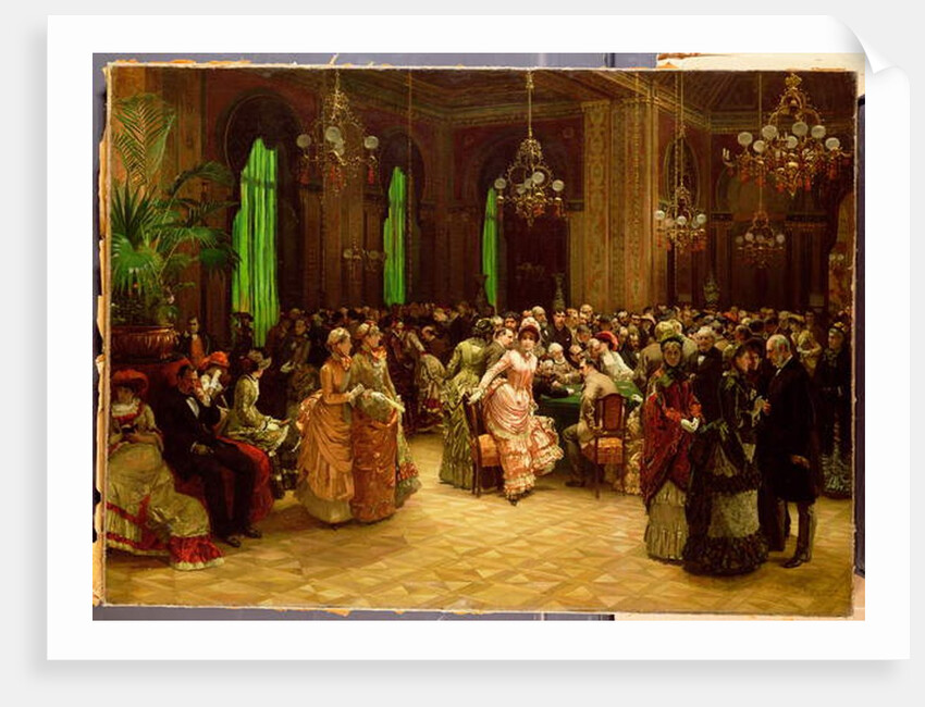 The Casino, Monte Carlo, 1884 by Christian Ludwig Bokelman