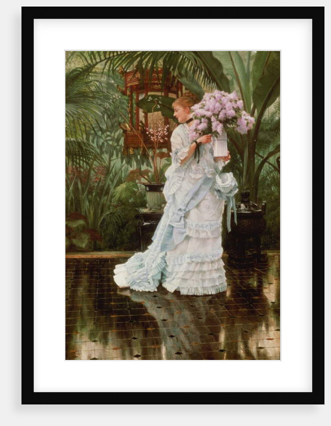 The Bunch of Lilacs, 1875 by James Jacques Joseph Tissot