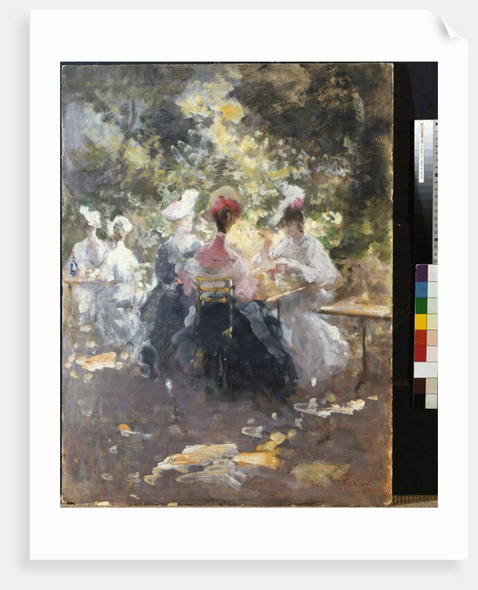 An Elegant Teaparty by Pompeo Mariani