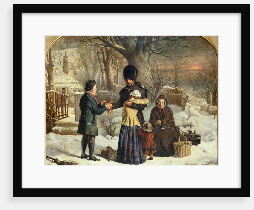 The Soldier's Farewell, The Parent's Gift [Leaving for the Crimea] by George Housman Thomas