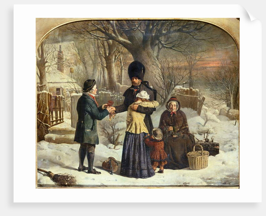 The Soldier's Farewell, The Parent's Gift [Leaving for the Crimea] by George Housman Thomas