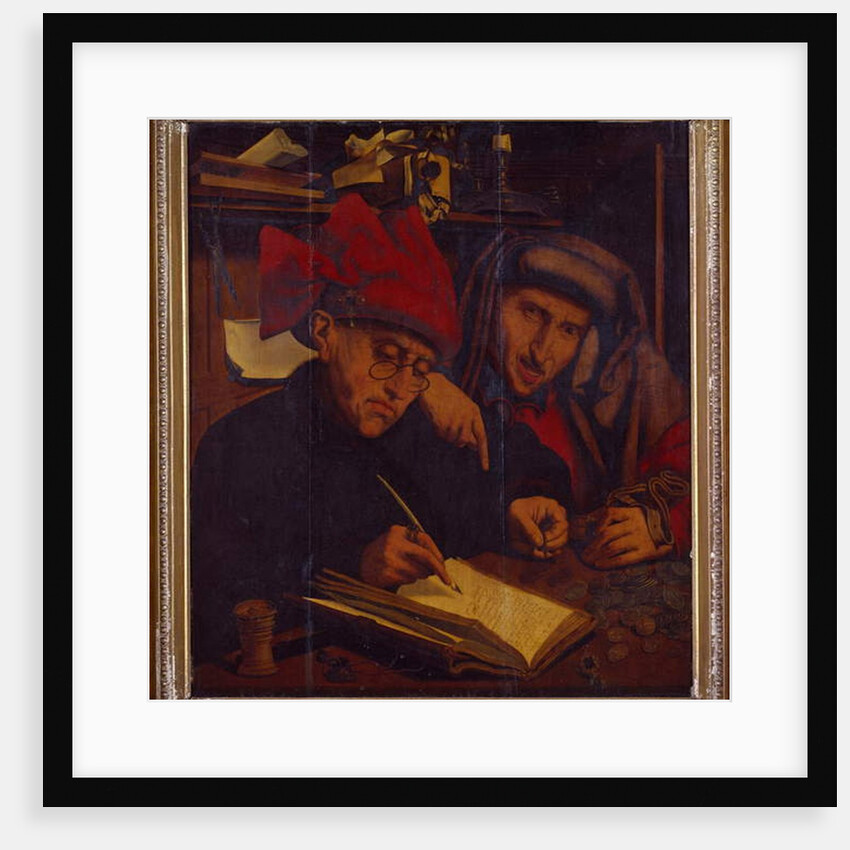 The Tax-Gatherers by Marinus van Reymerswaele